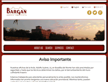 Tablet Screenshot of bargan.es